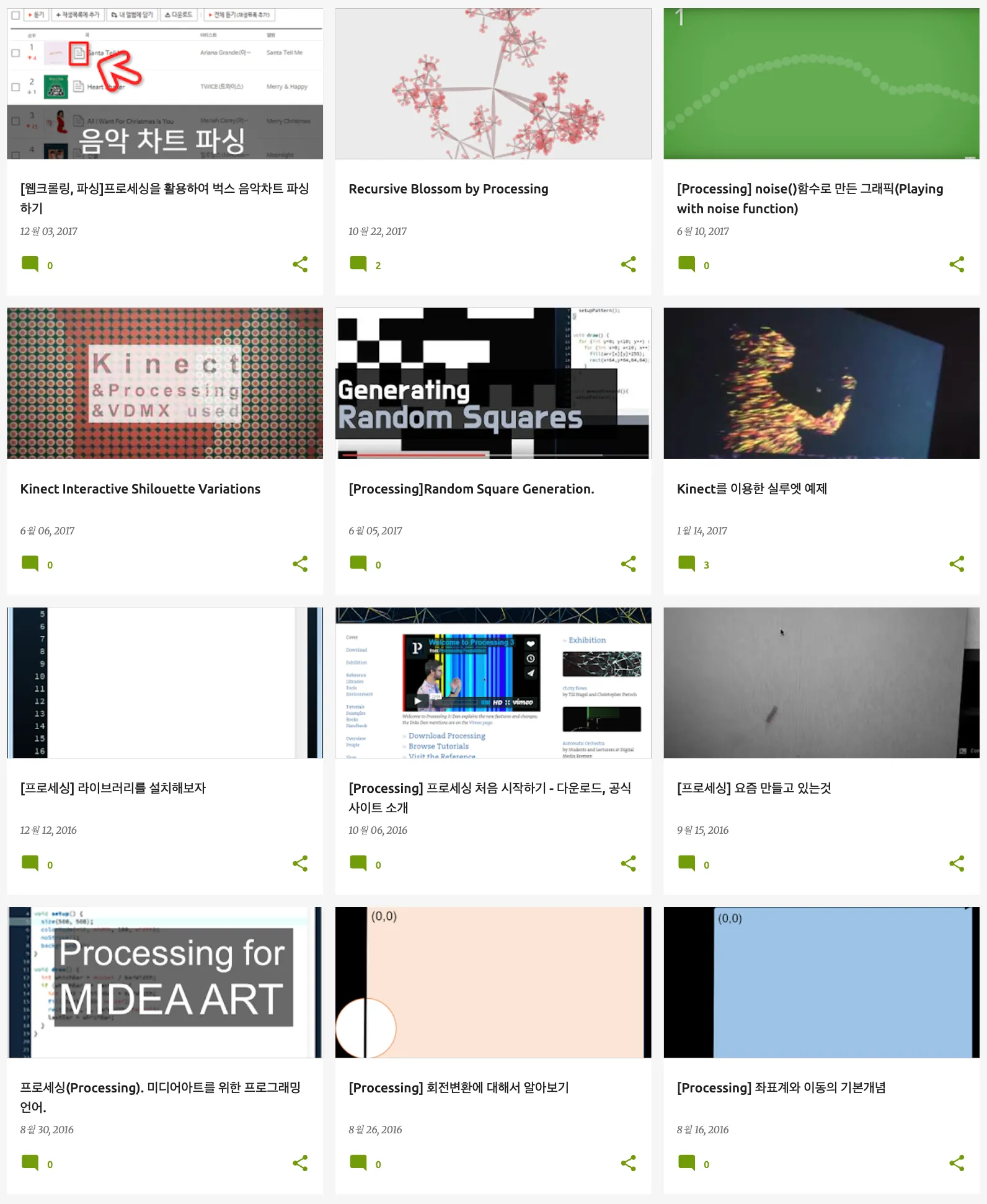 2017년의 포스팅